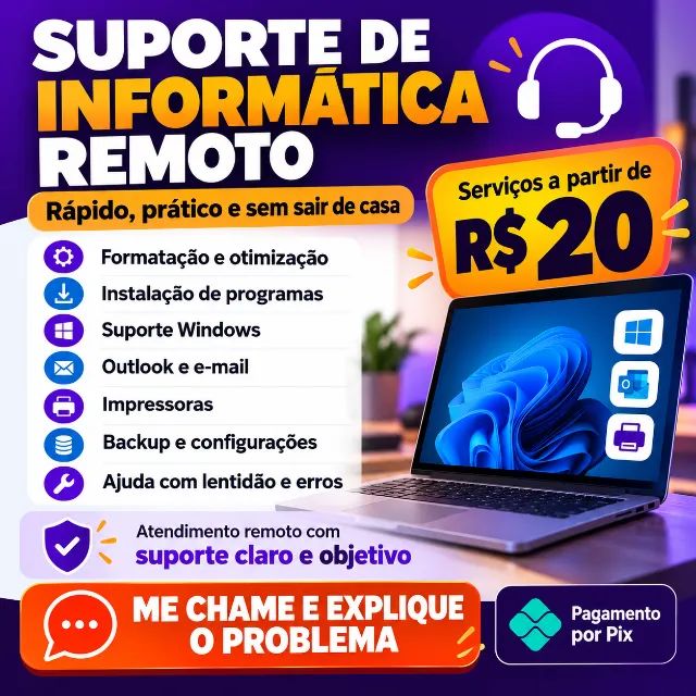 Suporte Técnico em informática 