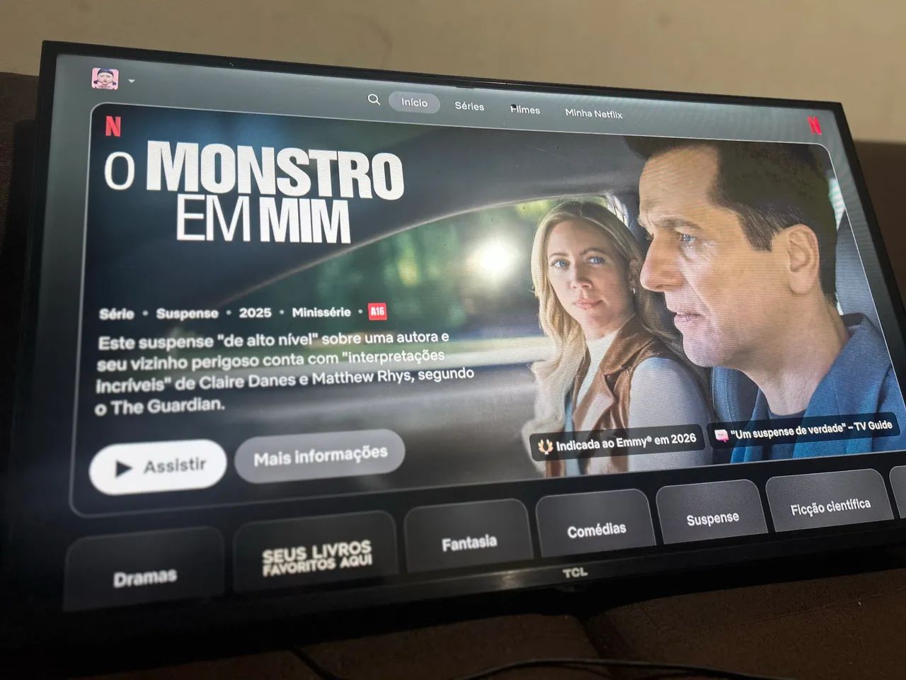 ? Smart TV TCL 32? - R$ 500 - Foto 3