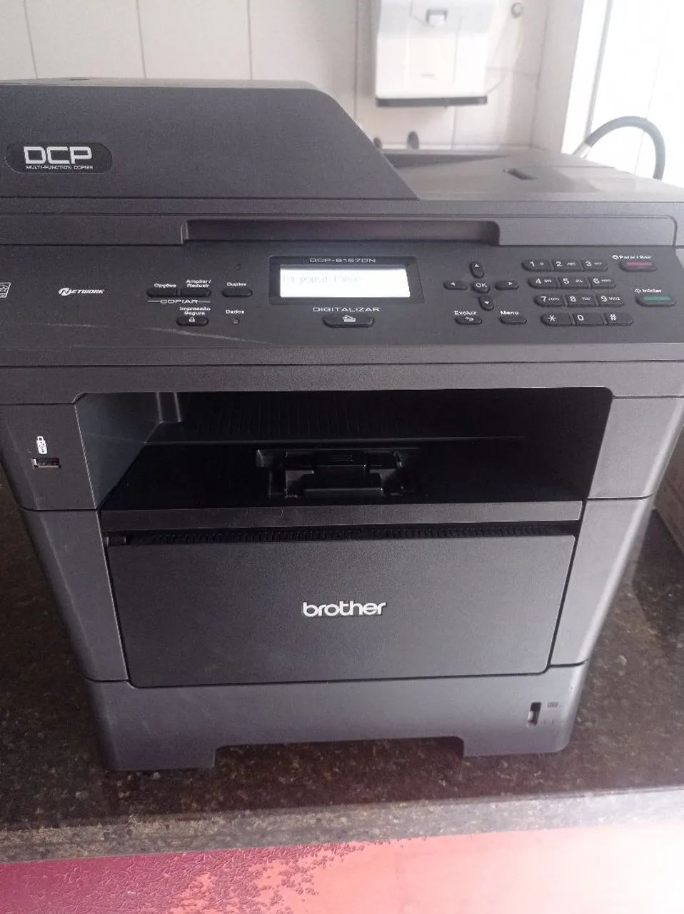 Multifuncional Brother DCP-8157DN Monocrática 
