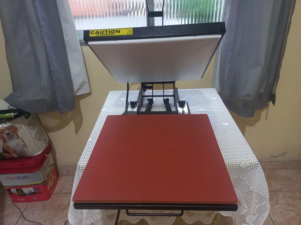 Vendo prensa térmica com base móvel e impressora Epson L1250 com tinta sublimatica.  - Foto 3
