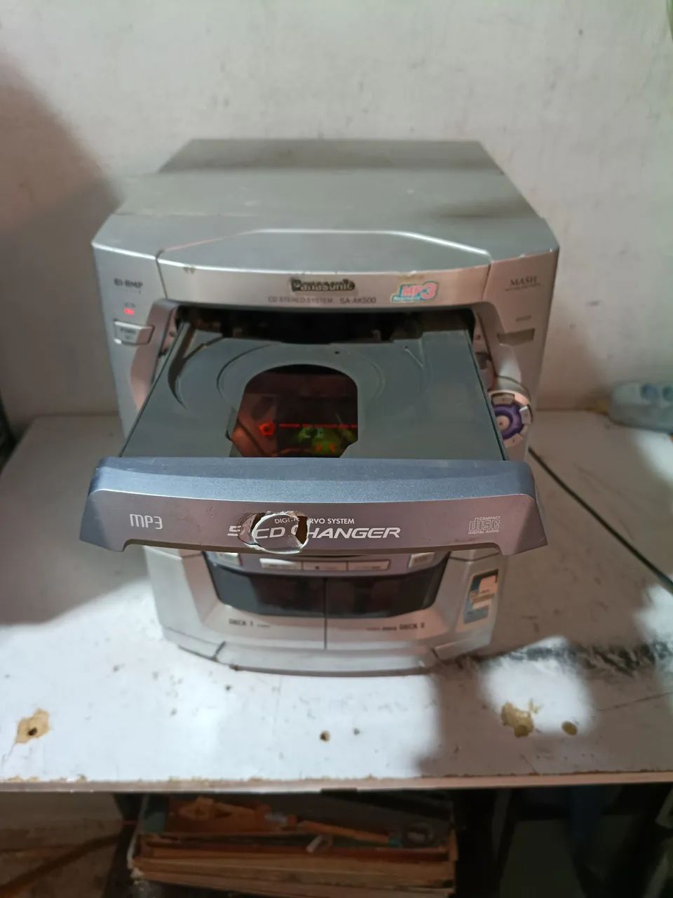 System Panasonic Sa-ak500 só a central  - Foto 4