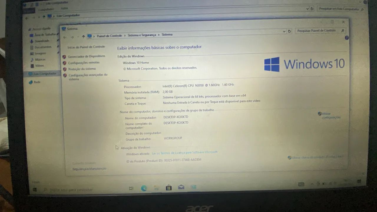 Notebook acer  - Foto 3