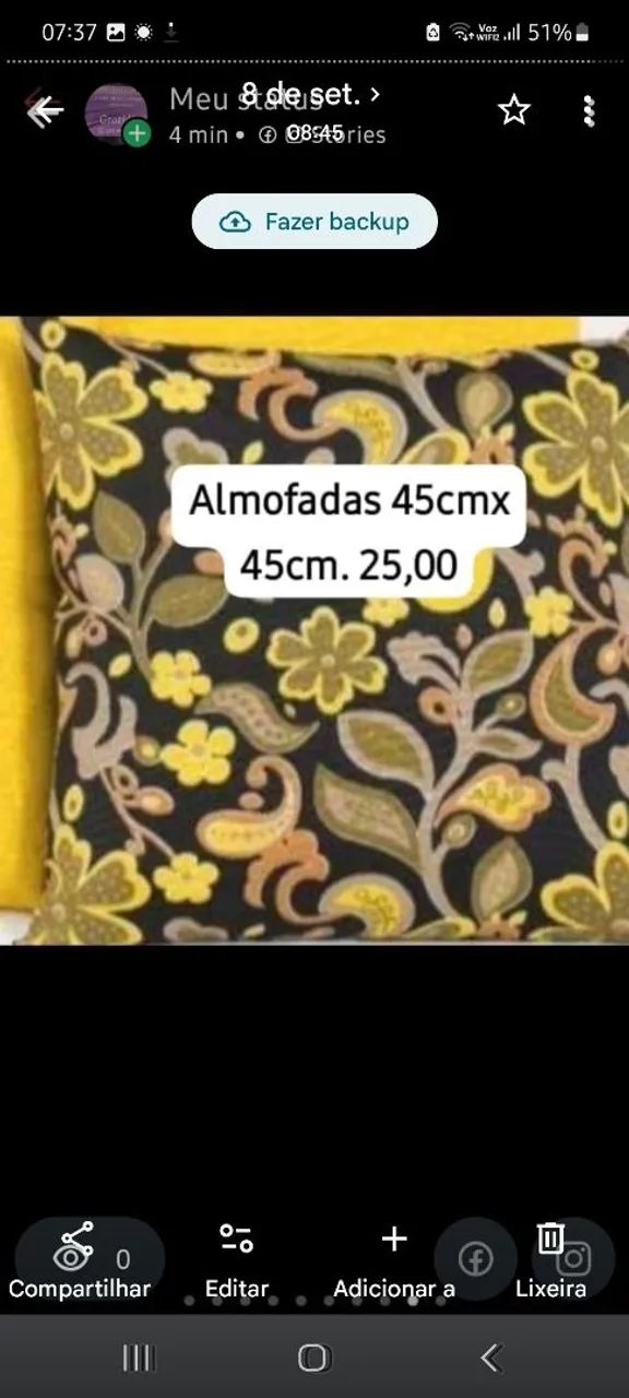 almofada  p sofa - Foto 2
