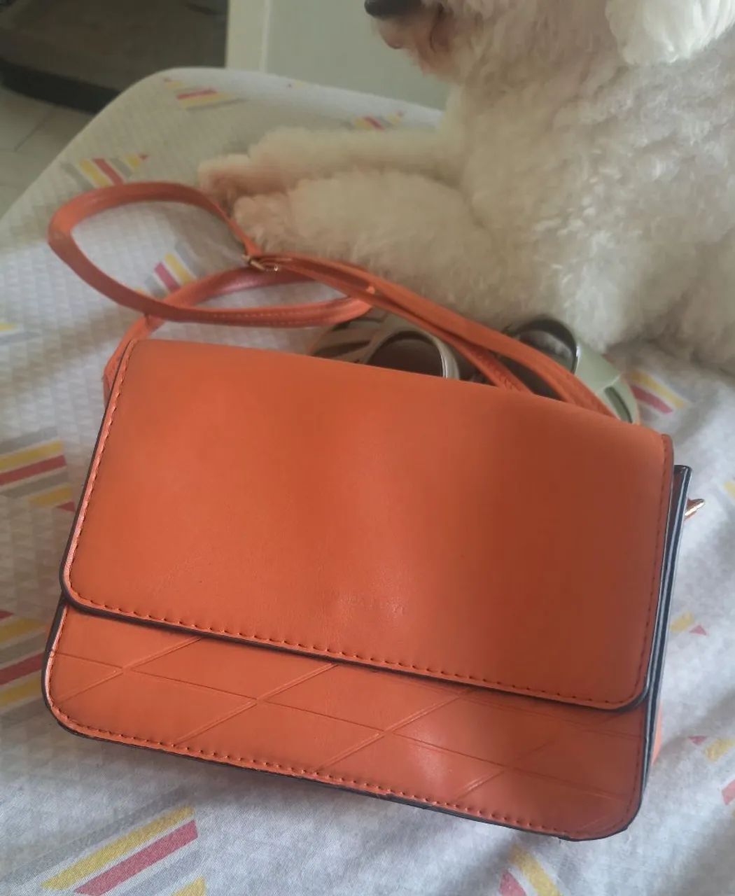 Bolsa Caramelo Laranja pequena  - Foto 2