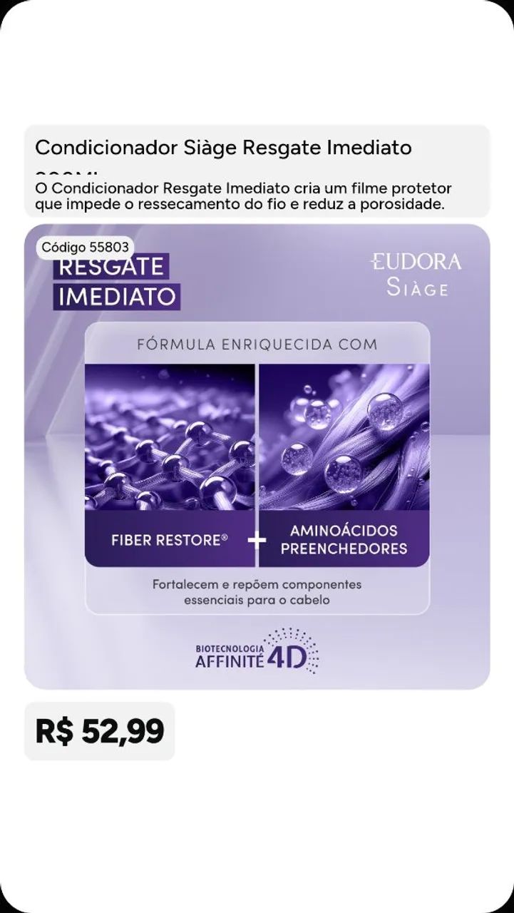 Kit Eudora Siage Resgate Imediato - Foto 4