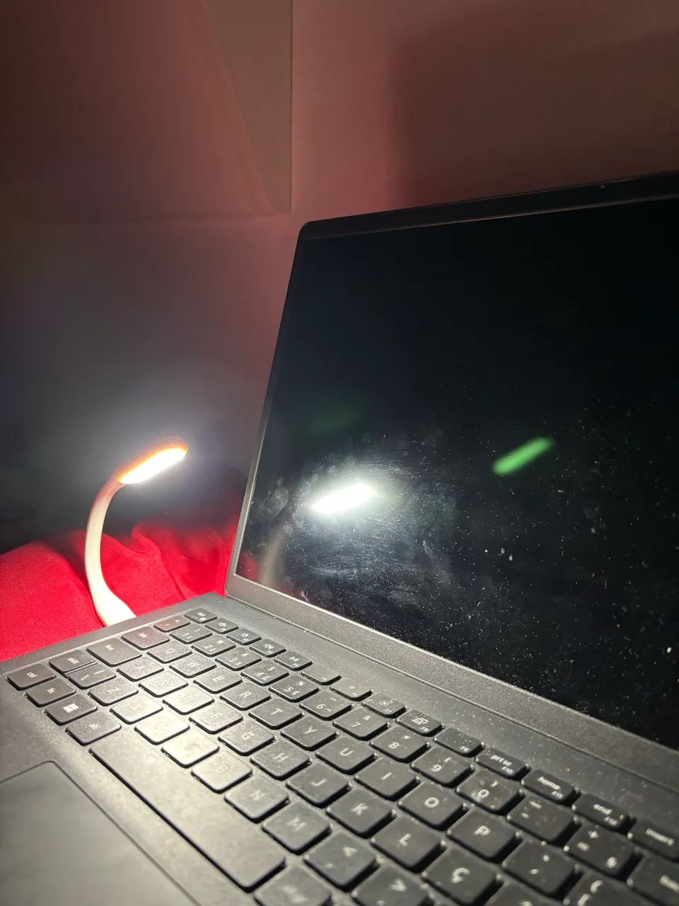 Luminária LED USB Flexível para Notebook, PC e Power Bank | Nunca Usado - Foto 4
