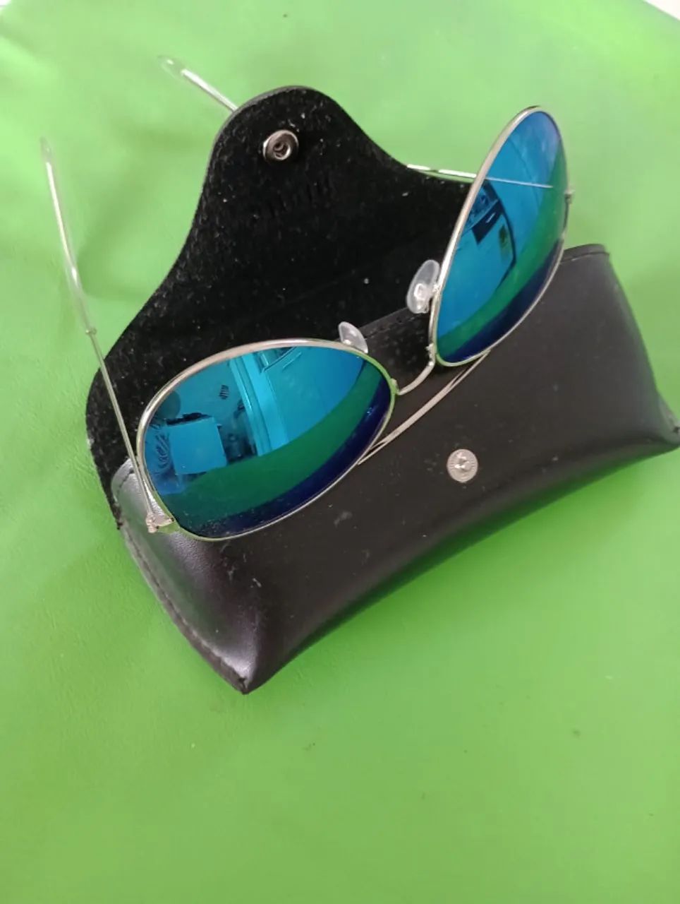 Oculos de sol Ray Ban e oculos lente azul  - Foto 3