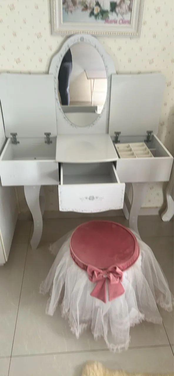 Cômoda e Penteadeira com Banqueta - Foto 2