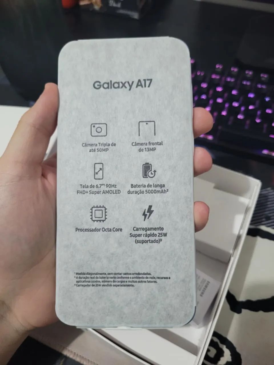 Celular Galaxy A17 - Foto 3