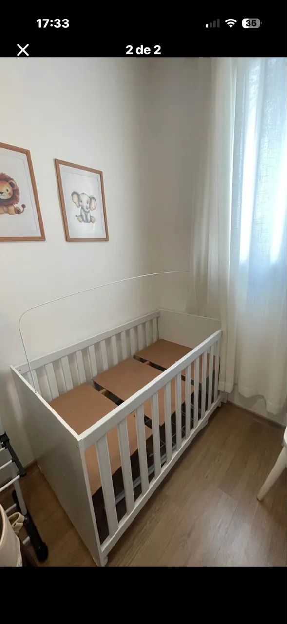 Vendo berço 100 % MDF