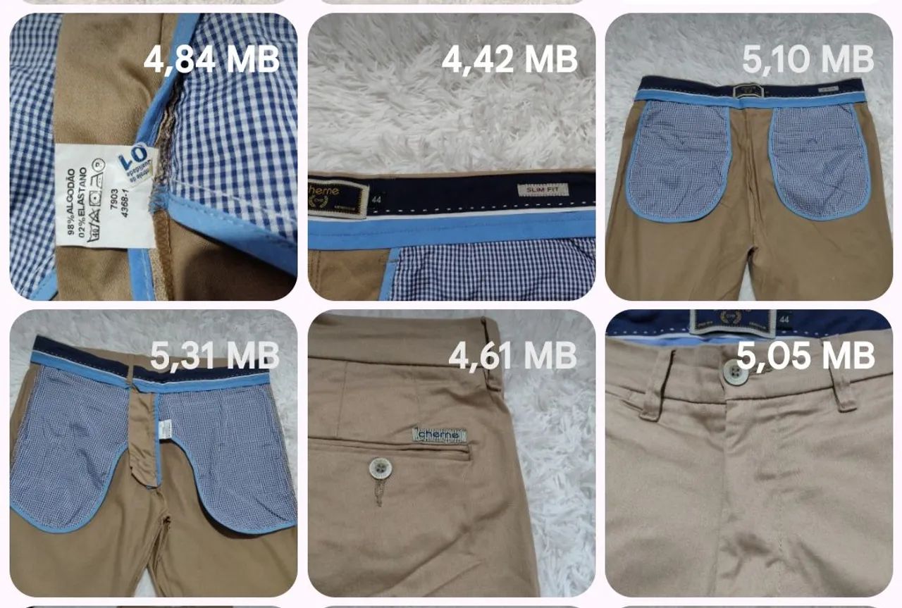 Calça Cherne Slim Fit 44 - Foto 5
