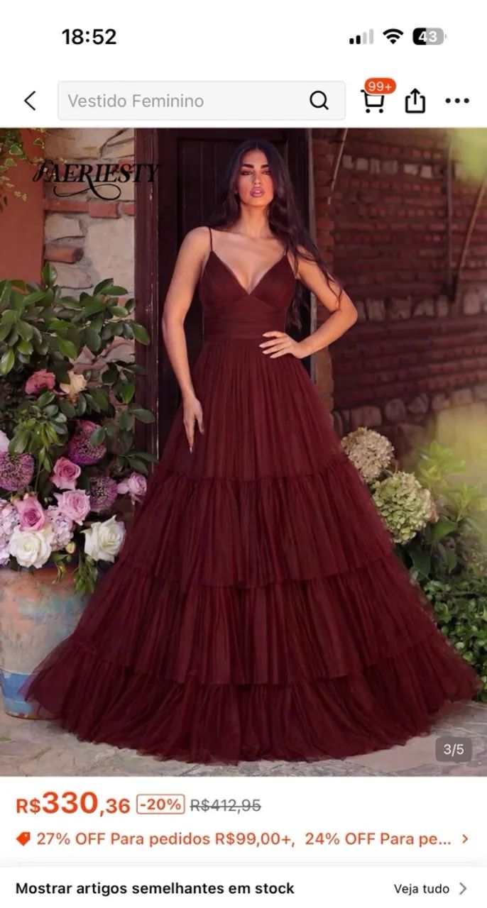 VESTIDO DE FESTA - Foto 2