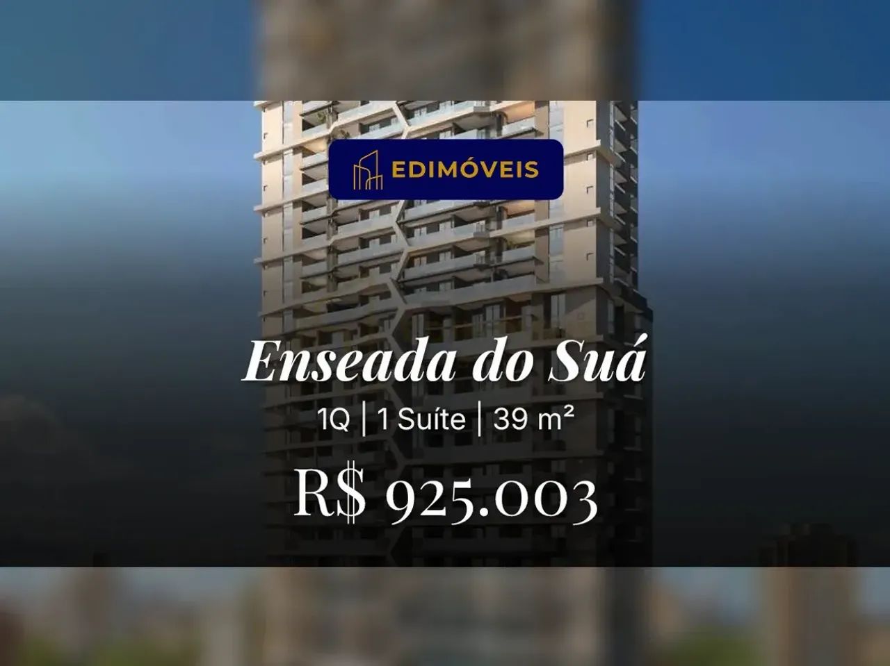 Enseada do Suá: Studio sofisticado com coworking e segurança 24h!