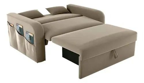 Sofá cama 2 em 1 (sofá de 2 lugares é cama de casal) Novo a pronta entrega  - Foto 2