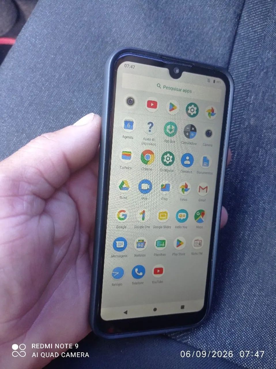 Celular moto e6s 64gb funcionando perfeitamente bem conservado - Foto 2