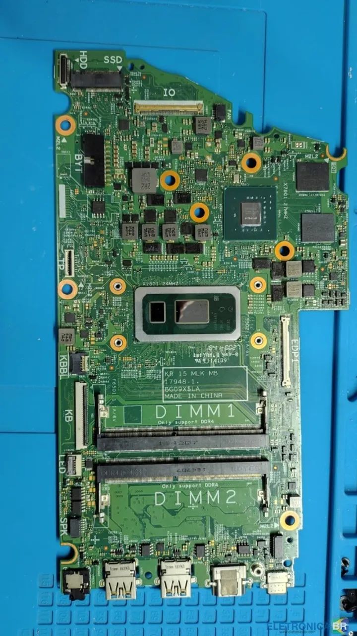 Placa mãe notebook Dell inspiron 7580