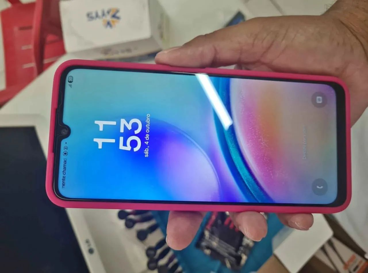 Samsung A05e 128gb aceito trocas  - Foto 2