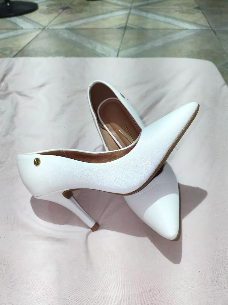 Scarpin Branco - Foto 2