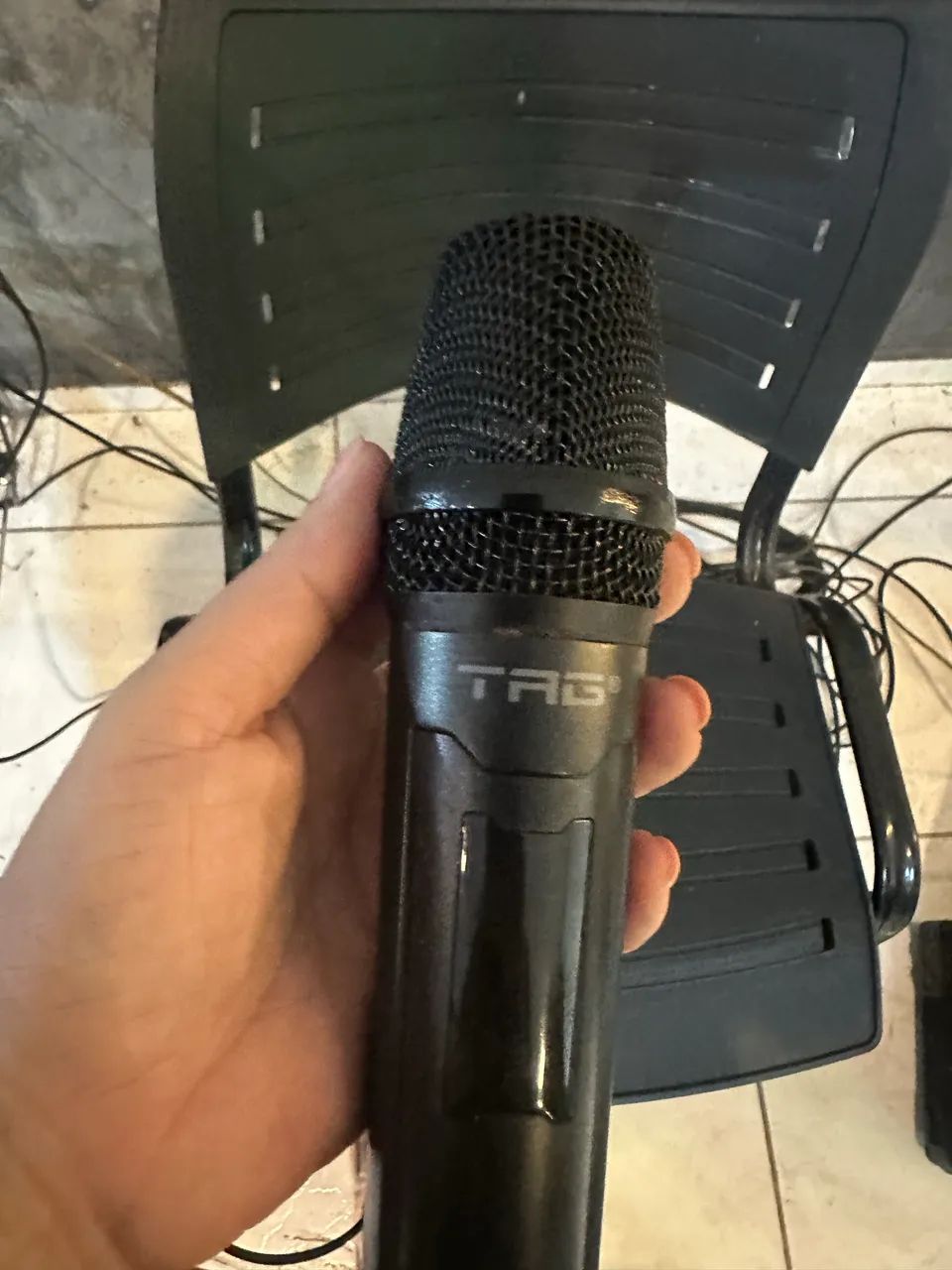 Microfone semi novo  - Foto 3