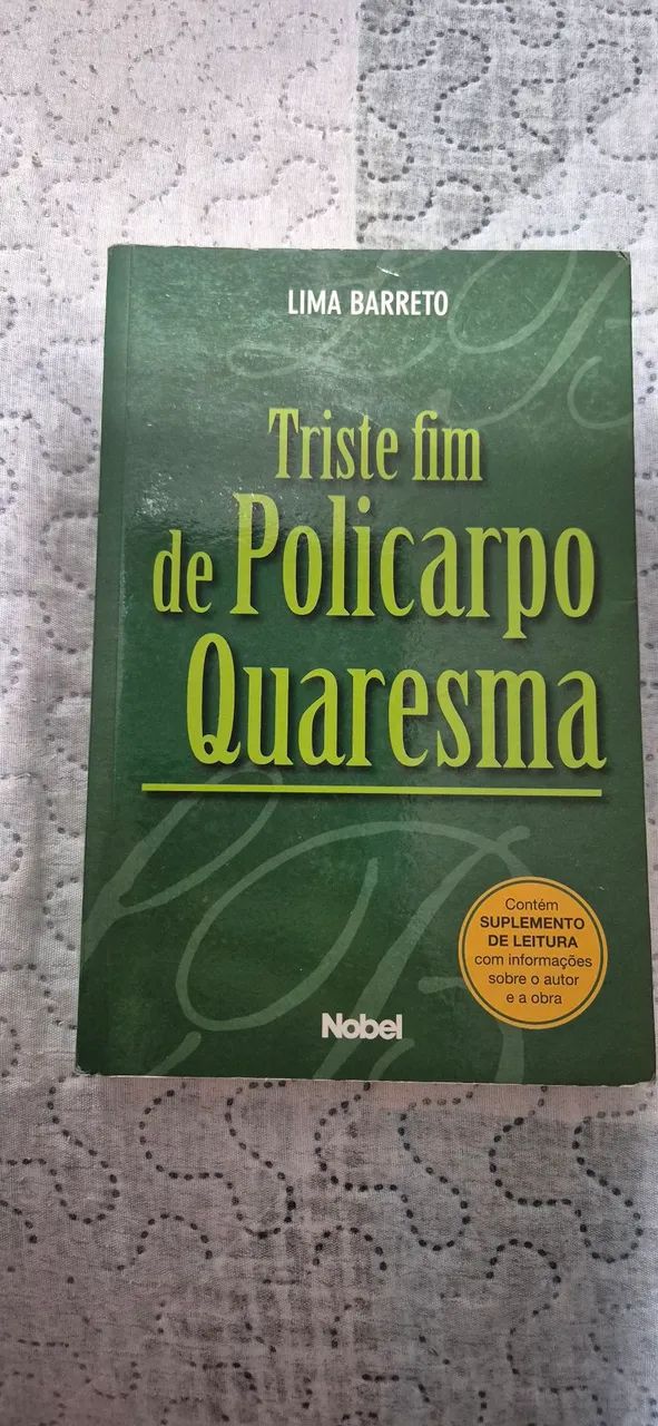 Livro: Triste Fim de Policarpo Quaresma