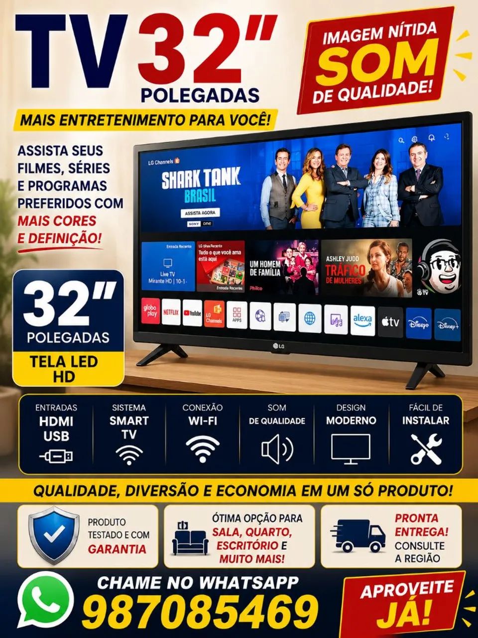 smartv LG 32 - Foto 4