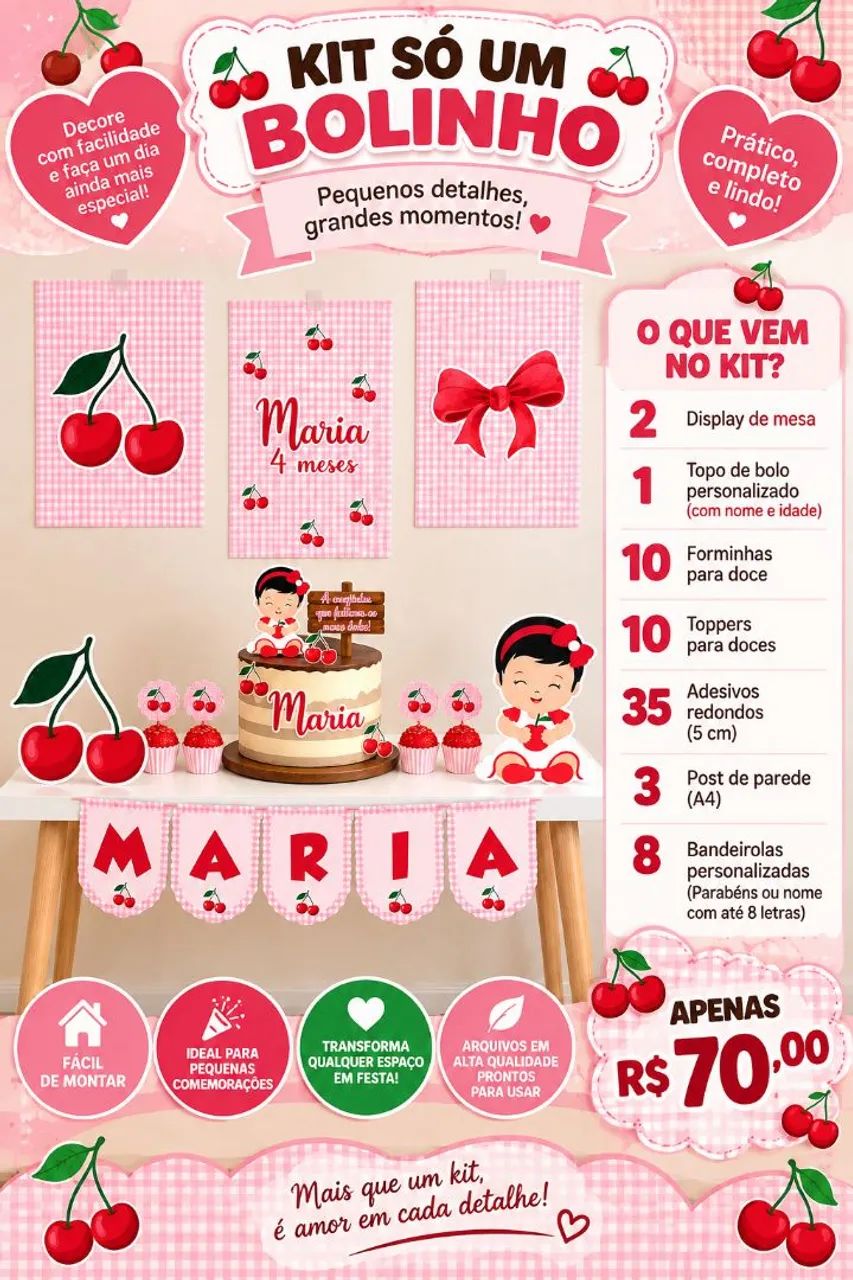 Kit só um bolinho - Foto 2
