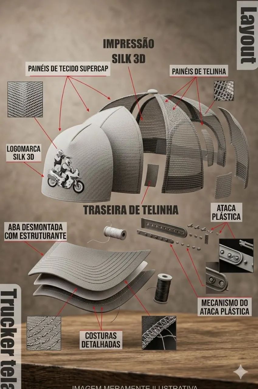 BONÉ D'ZARMY TACTICAL  - Foto 2