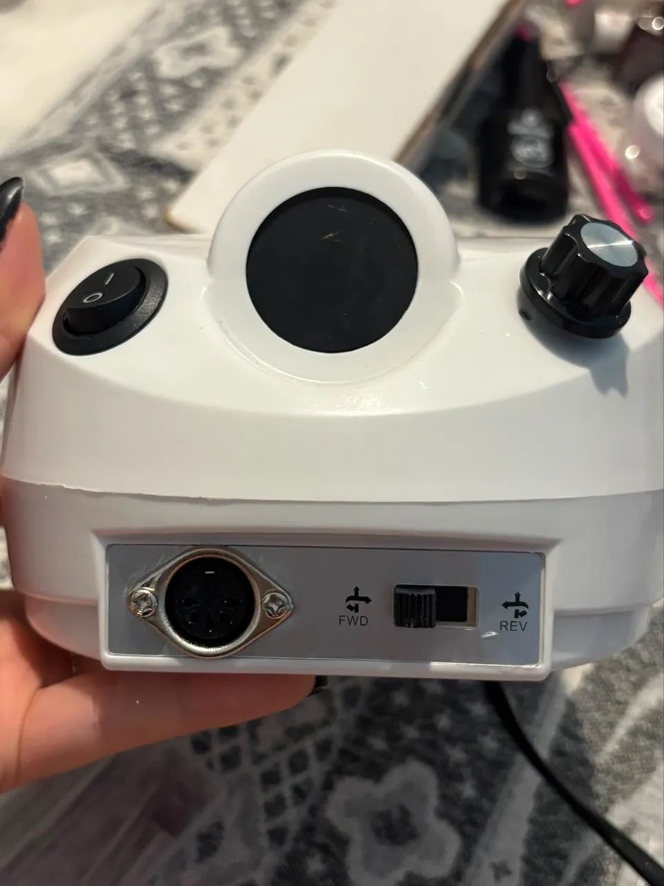 Motor Drill Pro SIOUX Bivolt Visor Digital + 3 Brocas Extras - Foto 4