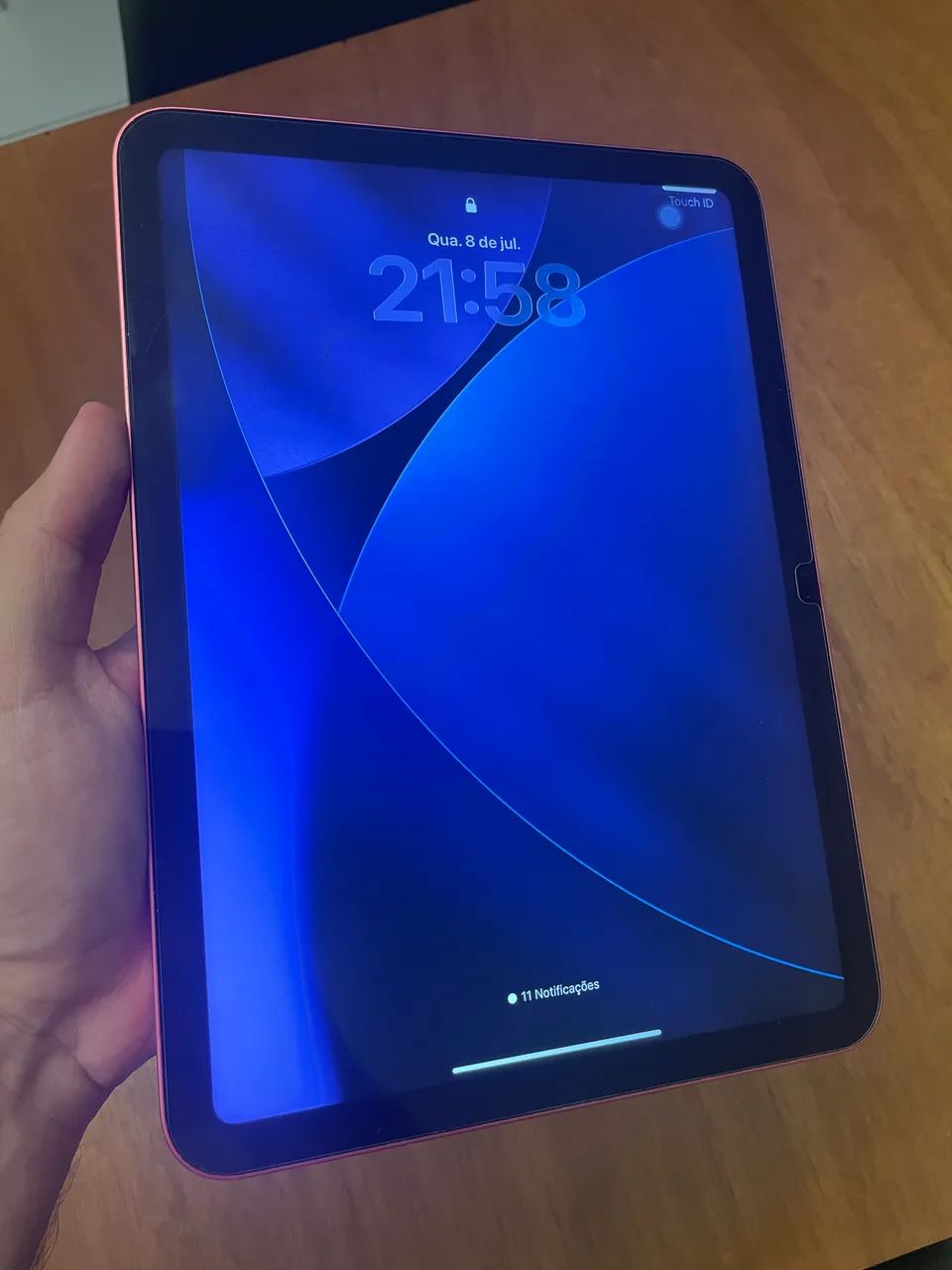 iPad 10 (Capa+Caneta) Rosa 64gb!!! sem juros - Foto 5