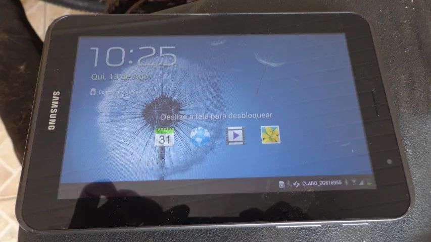 Tablet Samsung Galaxy Tab 2 P3100 Funcinando + Cabo Usb (Usado)