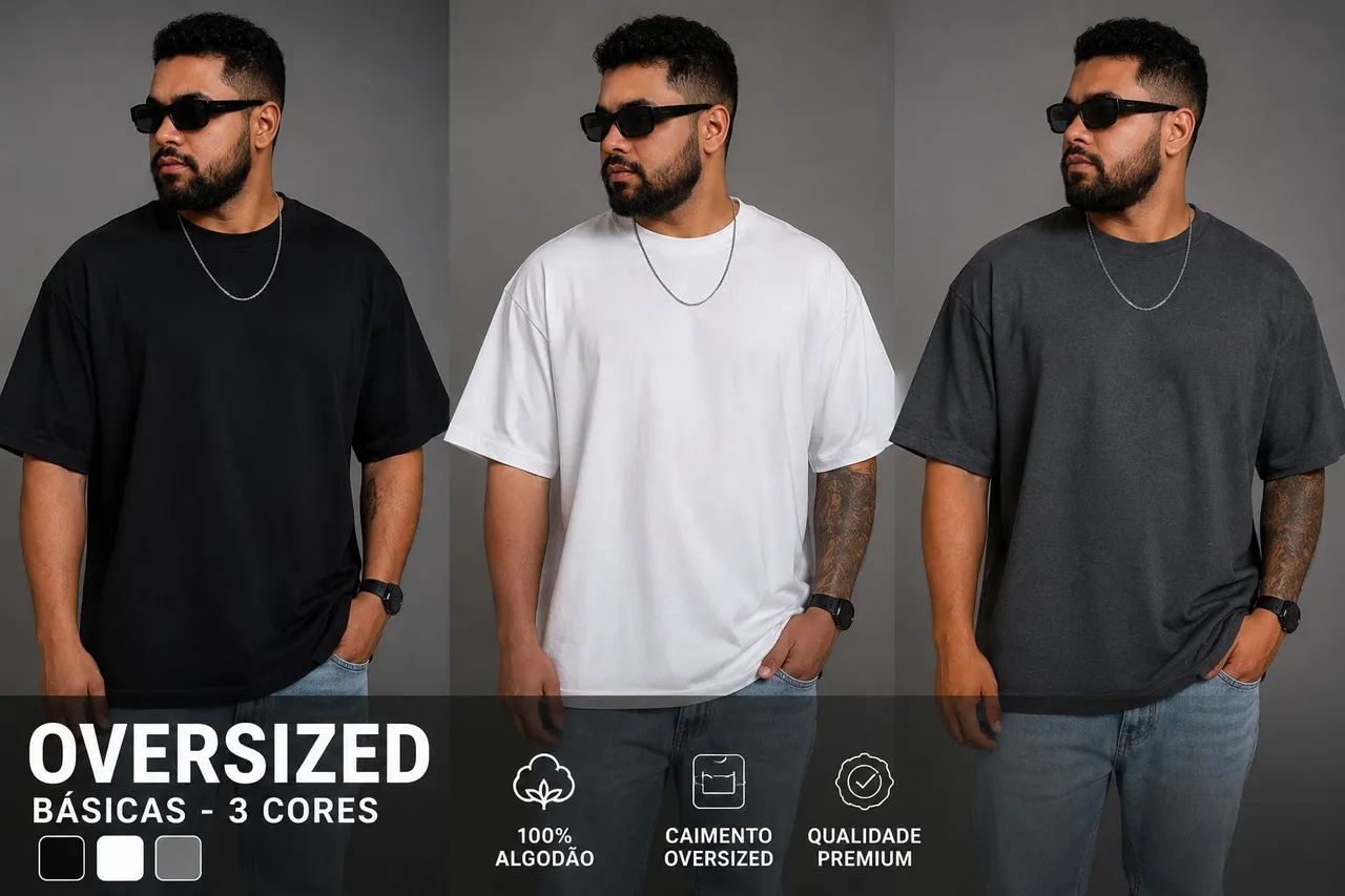 Camiseta oversized