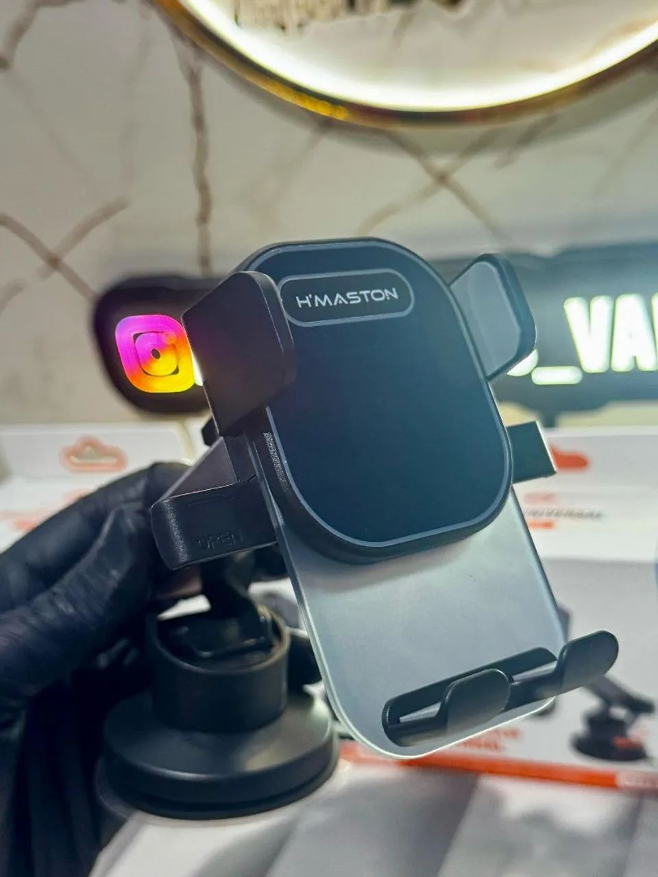 Suporte de celular para carro - Foto 3