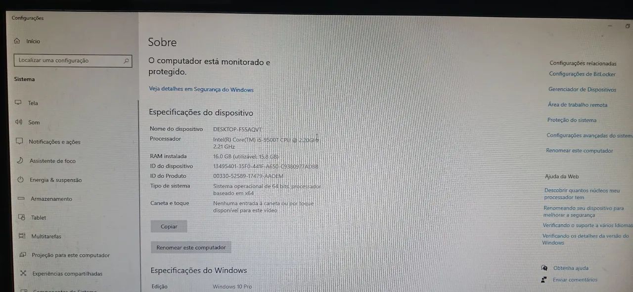 Mini CPU Dell Optiplex 3060 - Foto 5