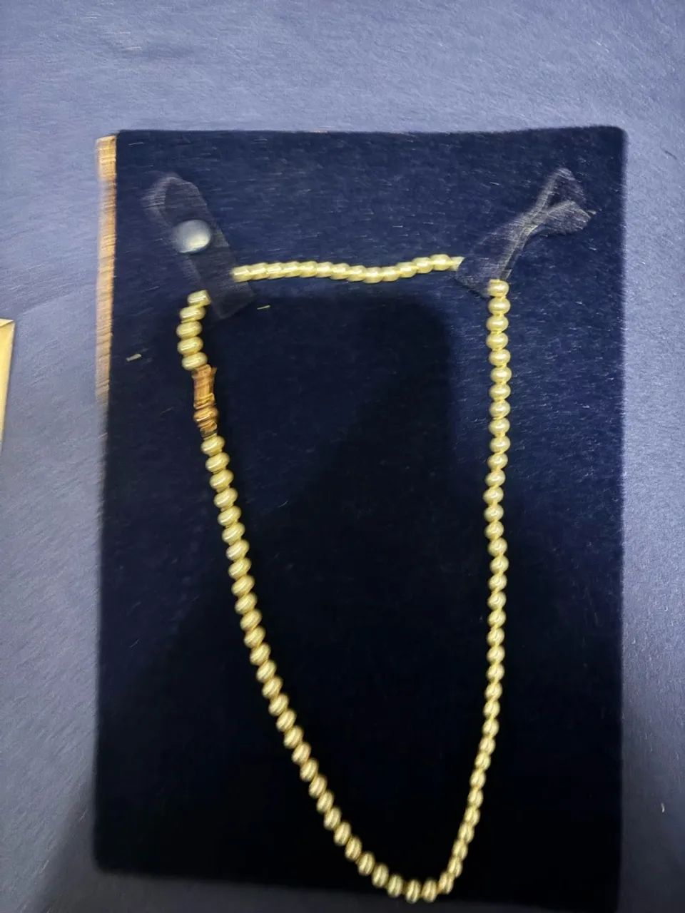 Colar de pérolas com Fecho de ouro  - Foto 4