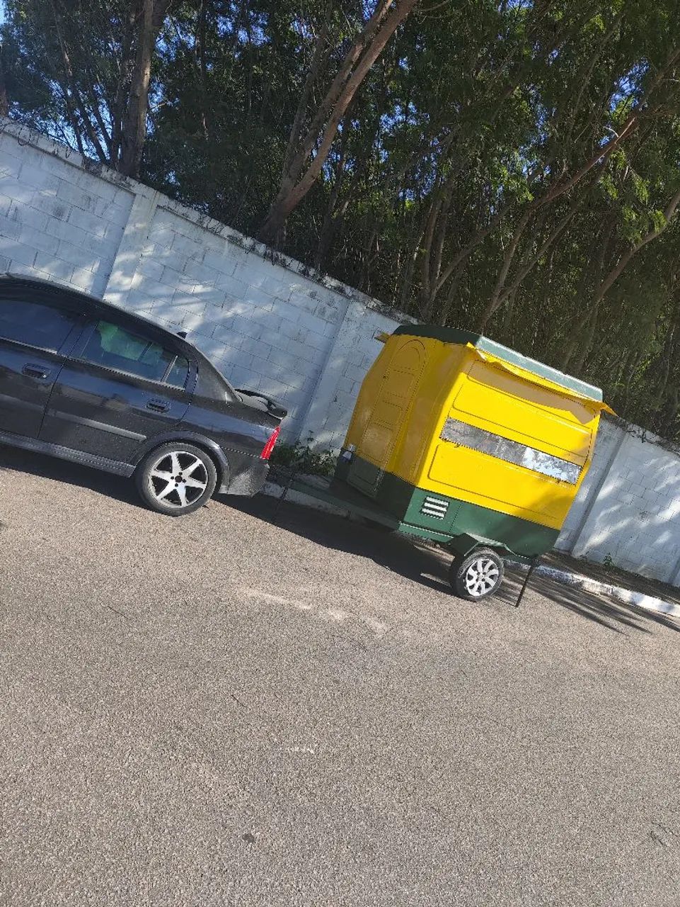 Vendo trailer de fibra com pintura nova. - Foto 5