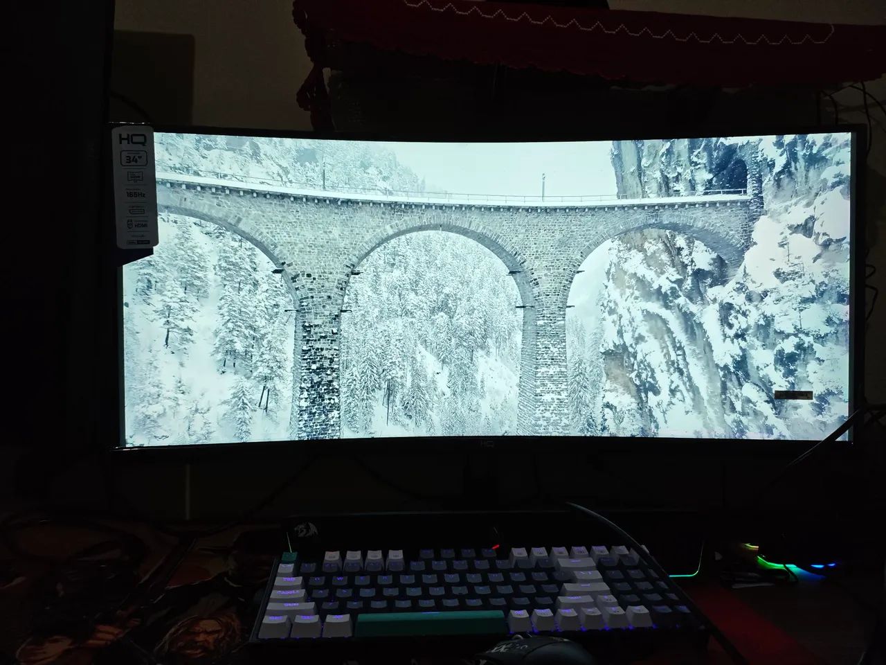 Monitor Curvo HQ 34" 2K 165Hz - Foto 3