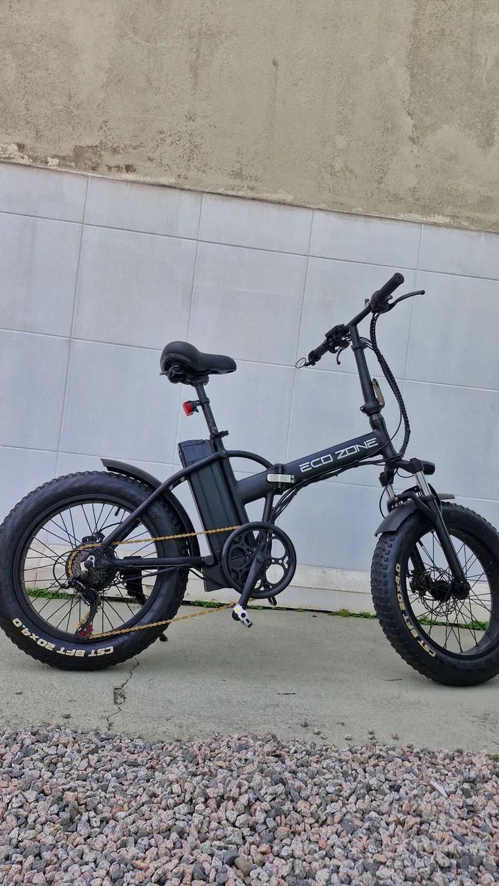 Bicicleta Elétrica Eco Zone - Bateria NOVA | Até 55km | 350w| Excelente Estado - Foto 5