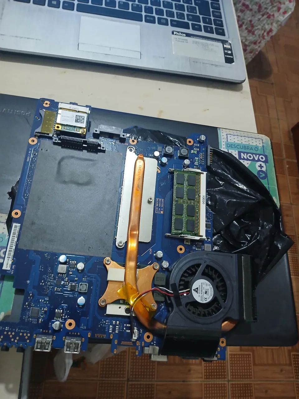 Placa Mãe notebook Samsung Rv 410