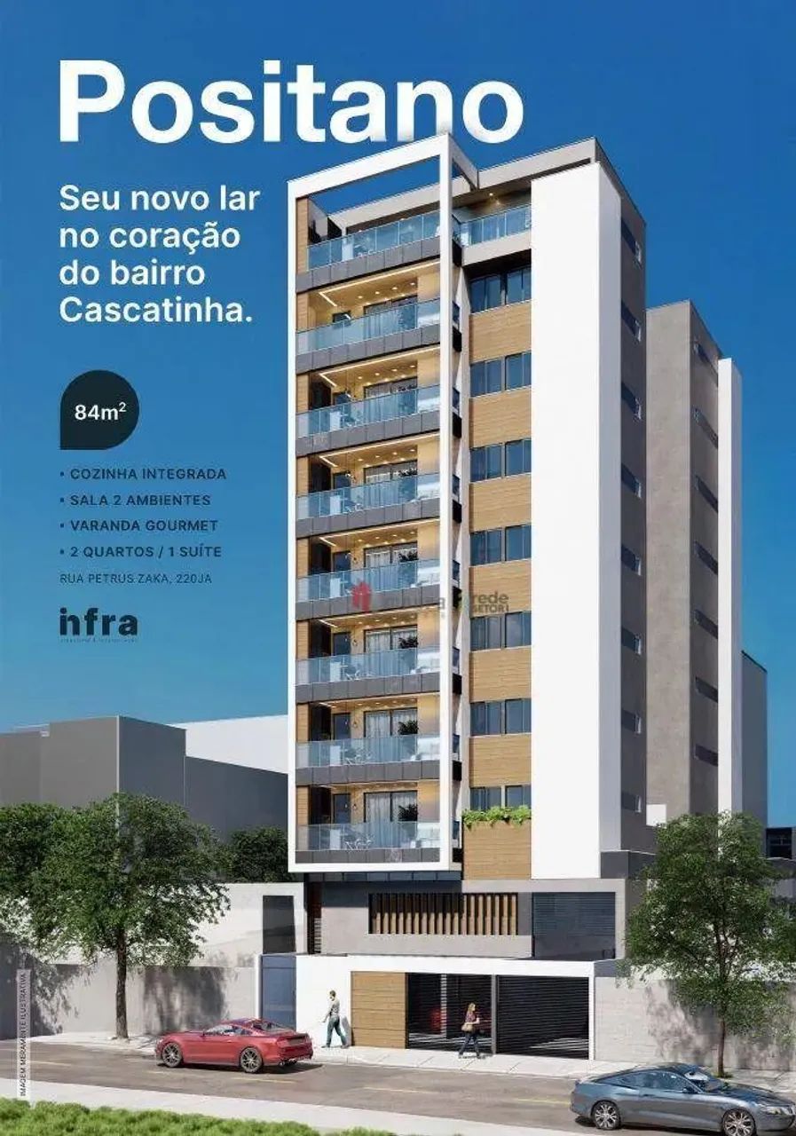 Cascatinha - Garden - 2 Quartos - Garagem