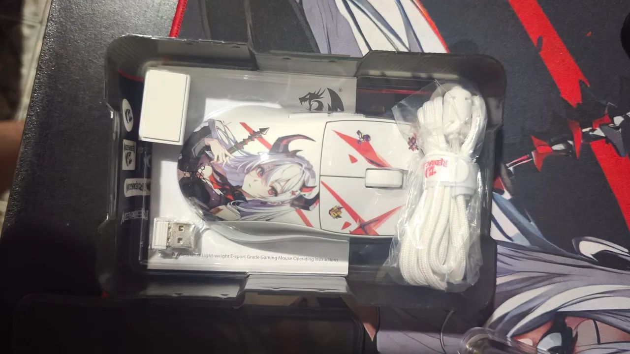 Mouse Gamer Redragon King Pro Eisa, Wireless/Bluetooth, 26000 DPI - Foto 2
