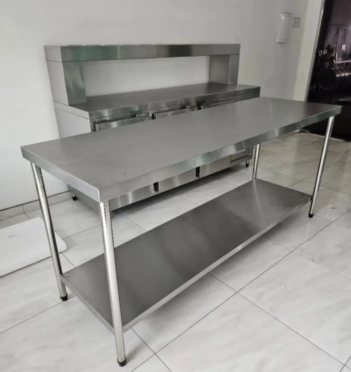 Bancada em aço inox 