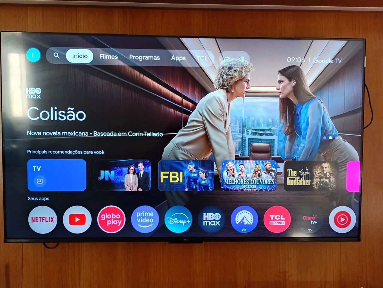 Tv TCL 50  semi nova