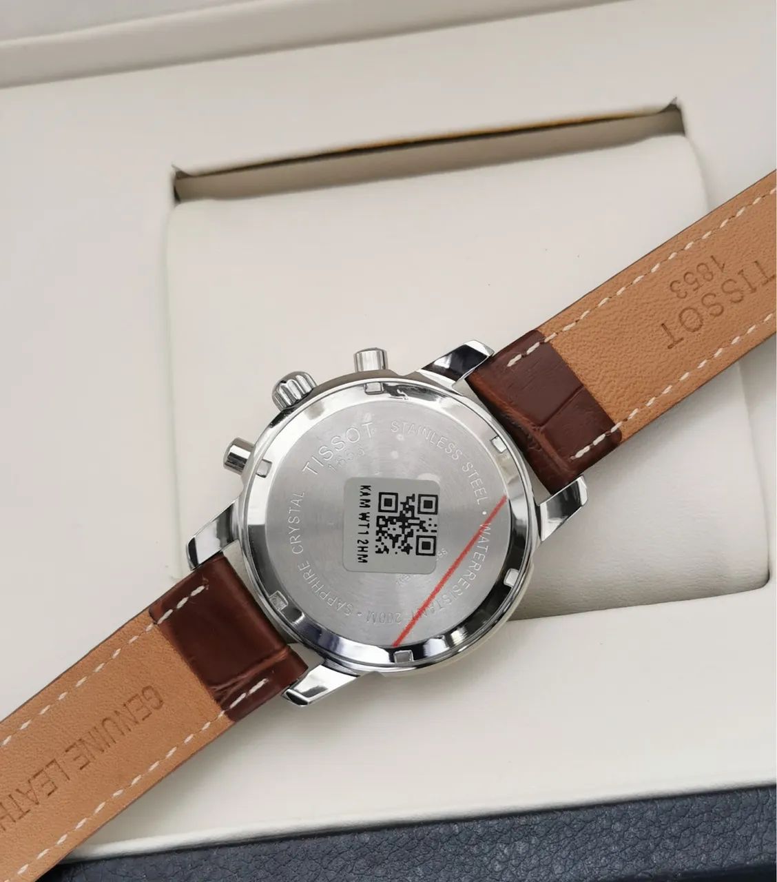 Tissot PRc 200 - Couro Marrom  - Foto 4