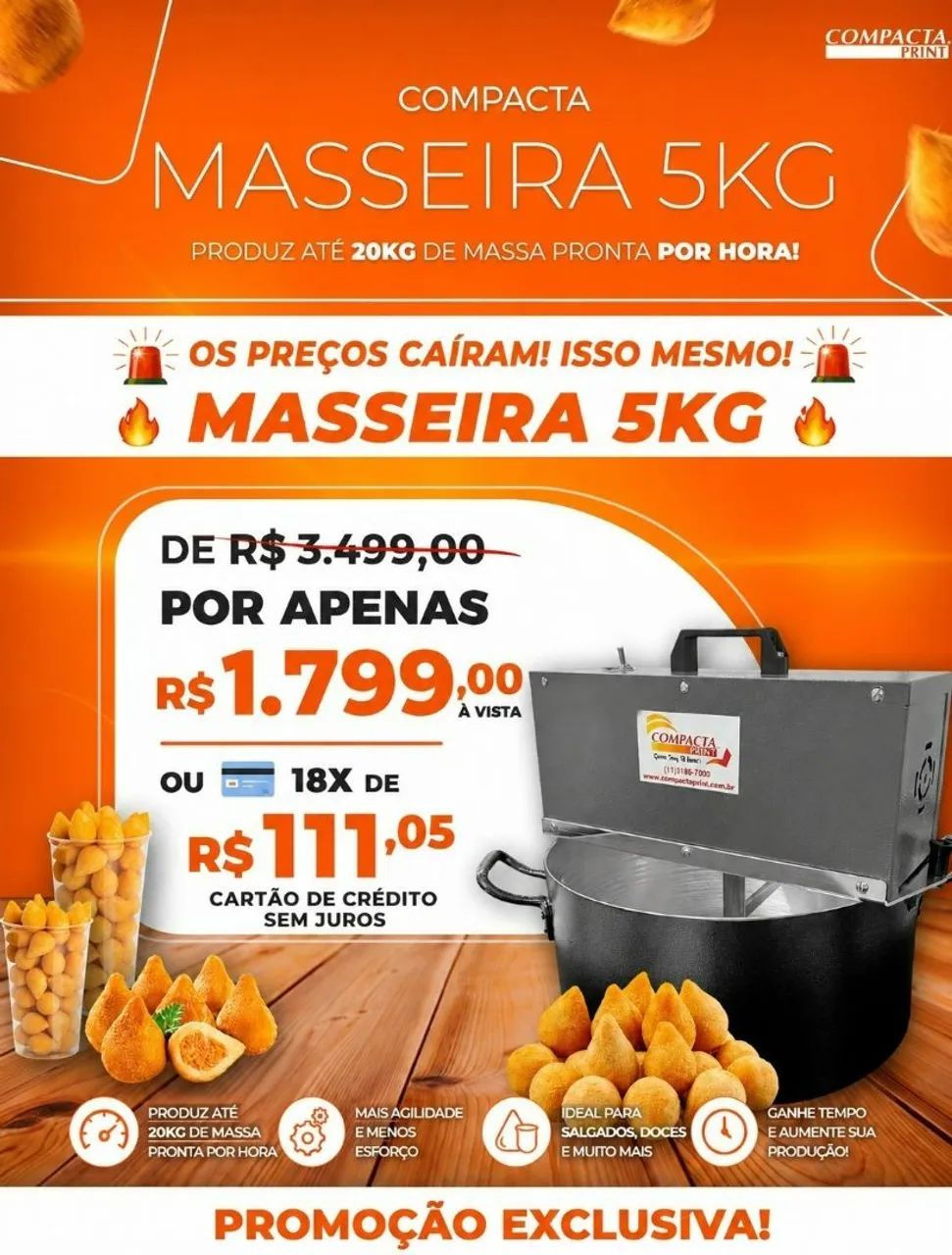 Masseira 5 kg - Foto 3
