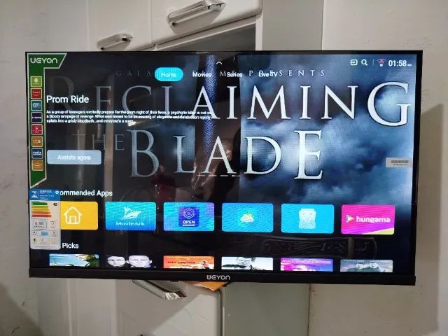Smart TV 32 polegadas LED HD Weyon Lacrada
