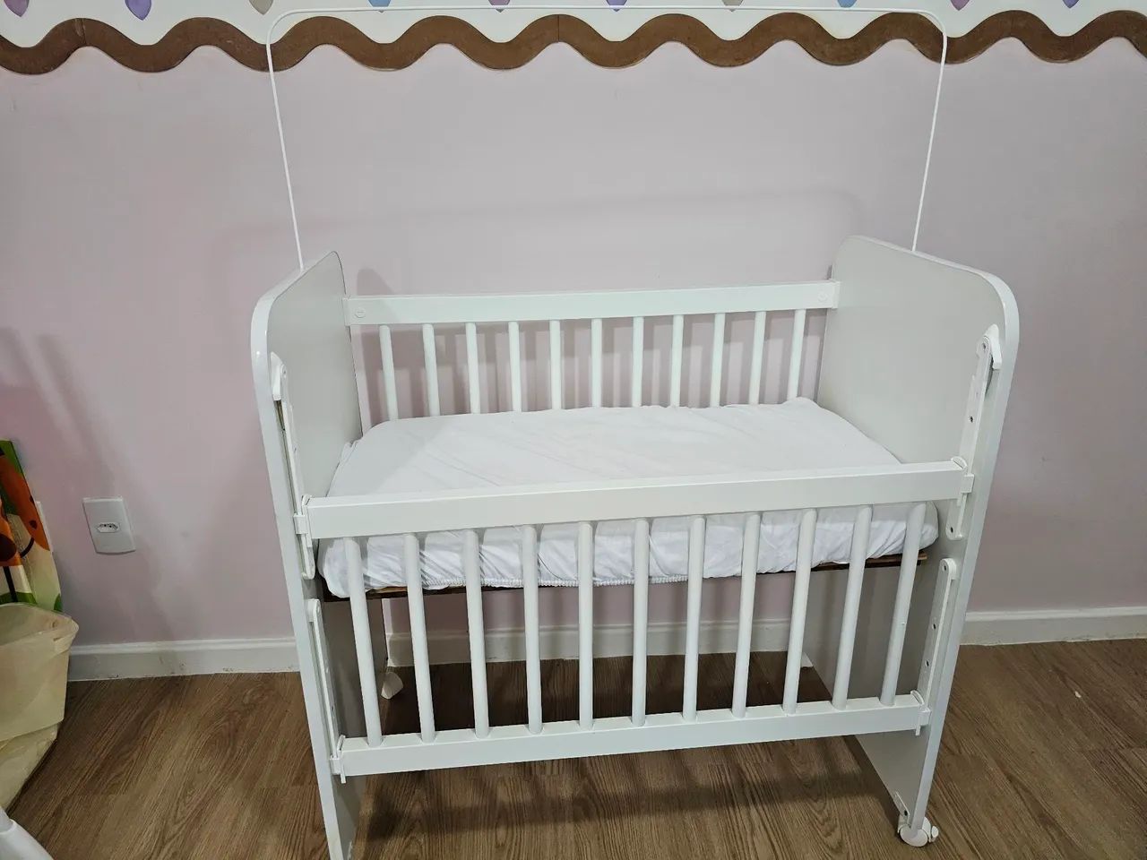 Mini berço + colchão  - Foto 2