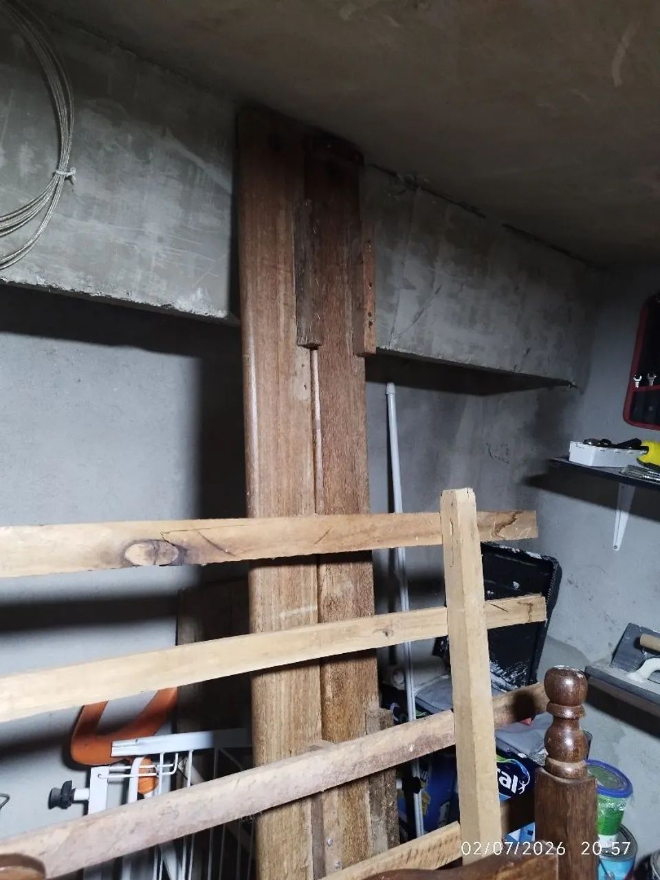Cama de casal de sucupira  - Foto 3