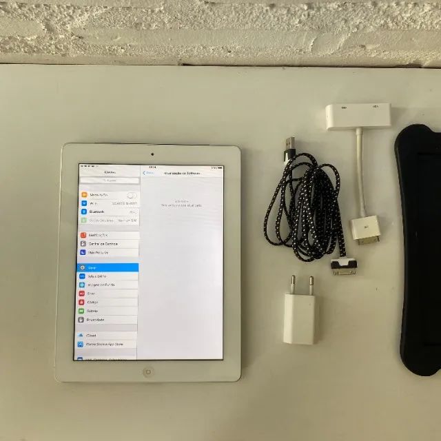 Rf187 Ipad usado Modelo A1396 com 16gb funcionando brinde duas capas, cabo, carregador - Foto 4
