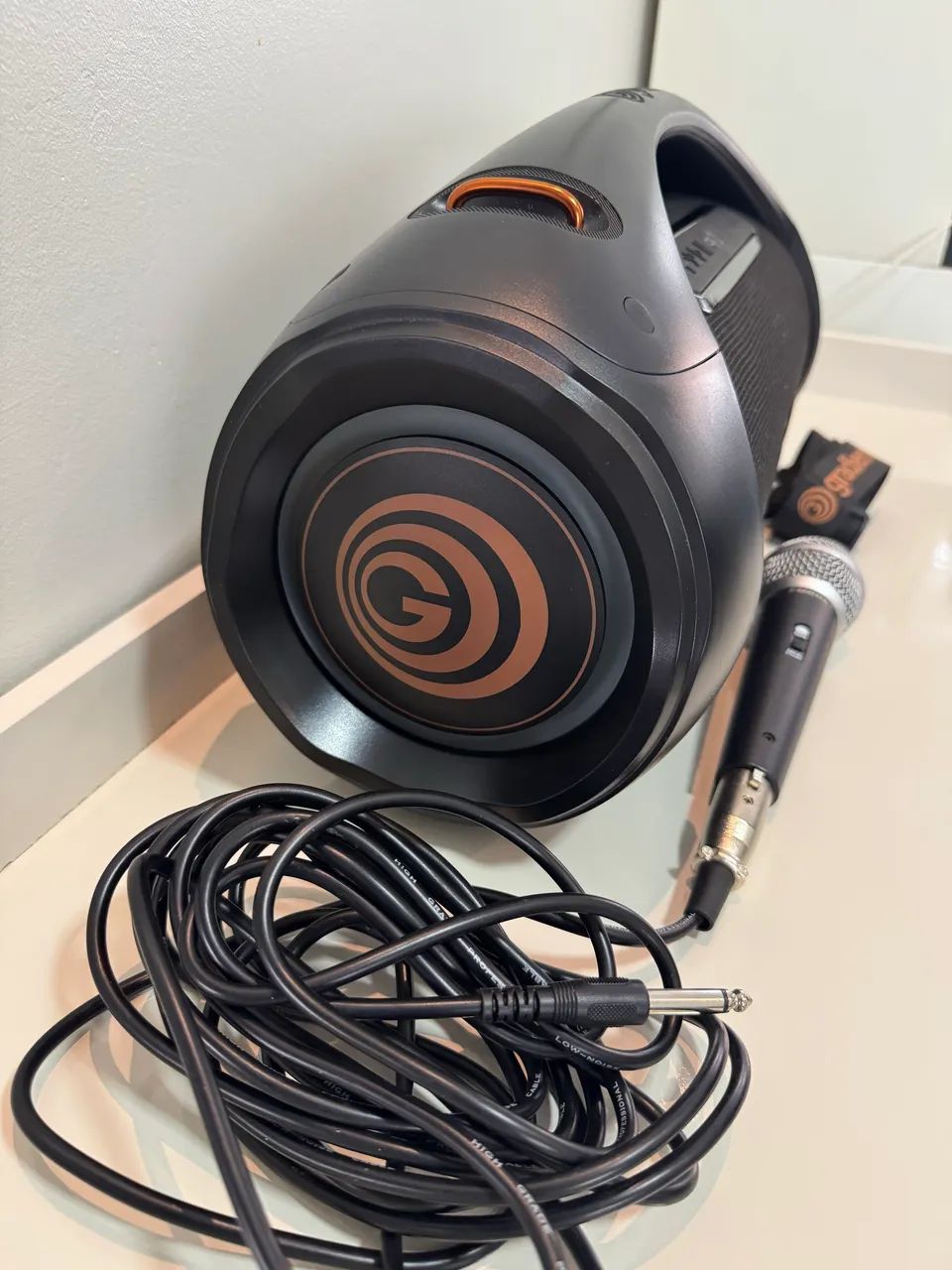 Gradiente Boombox com microfone  - Foto 4