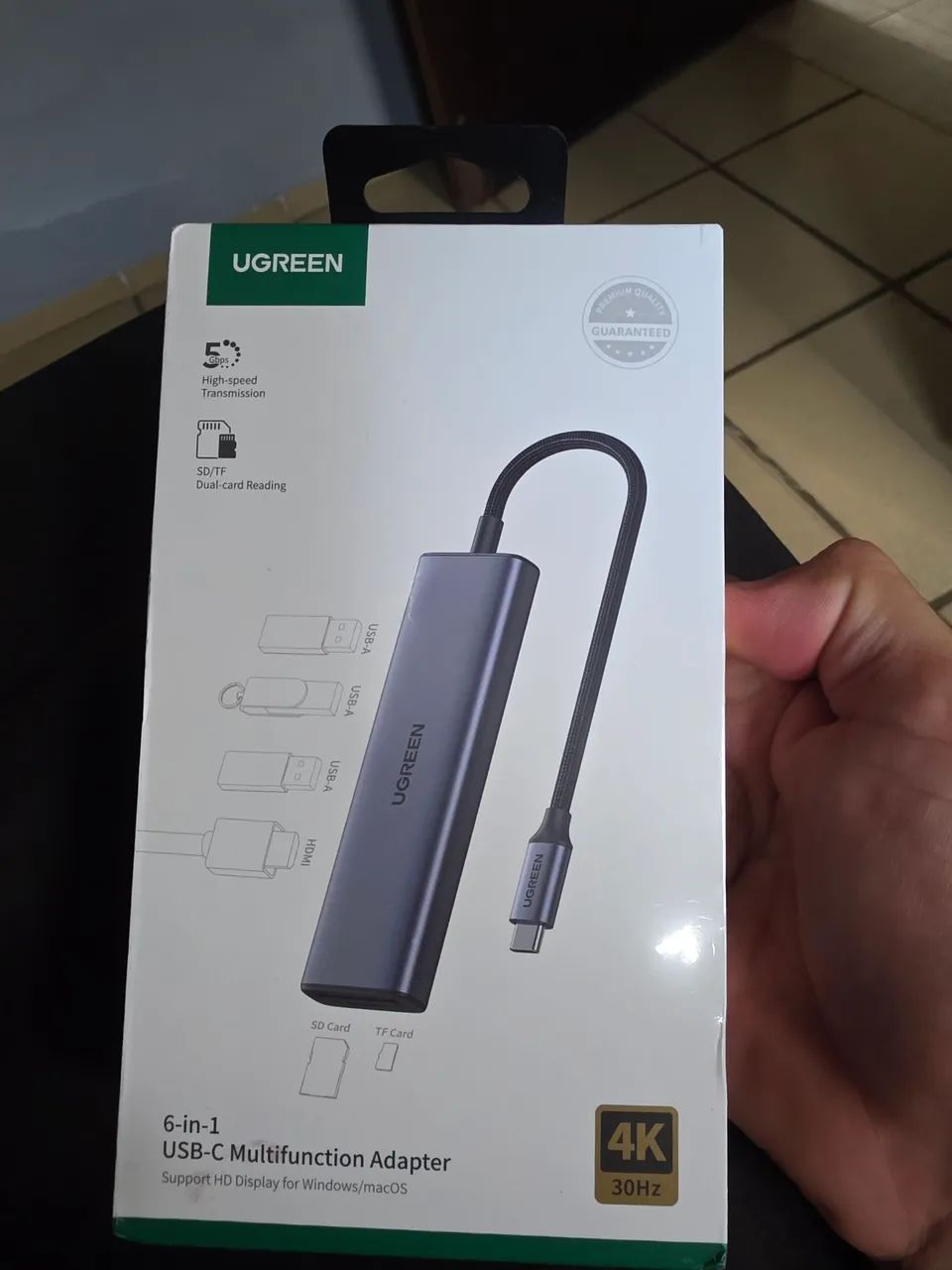 Hub Ugreen 6 em 1